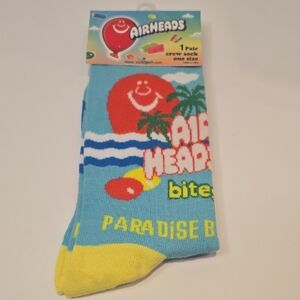 Airheads Blue and Yellow Crew Socks